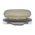 Other Photos1: NAHOK Flute Case Bag B Foot [Amadeus/wf] Silver / Black Genuine Leather Handle {Waterproof, Temperature Adjustment & Shock Absorb}