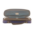 Other Photos1: NAHOK Flute Case Bag C Foot [Amadeus/wf] Dark Blue / Black Genuine Leather Handle {Waterproof, Temperature Adjustment & Shock Absorb}