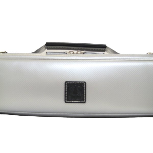 Photo7: NAHOK Flute Case Bag B Foot [Amadeus/wf] Silver / Black Genuine Leather Handle {Waterproof, Temperature Adjustment & Shock Absorb}
