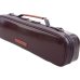 Photo2: NAHOK Flute Case Bag C Foot [Amadeus/wf] Chocolate / Camel Genuine Leather Handle {Waterproof, Temperature Adjustment & Shock Absorb} (2)