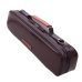 Photo3: NAHOK Flute Case Bag C Foot [Amadeus/wf] Chocolate / Camel Genuine Leather Handle {Waterproof, Temperature Adjustment & Shock Absorb} (3)