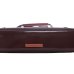 Photo5: NAHOK Flute Case Bag C Foot [Amadeus/wf] Chocolate / Camel Genuine Leather Handle {Waterproof, Temperature Adjustment & Shock Absorb}