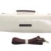 Photo5: NAHOK Flute Case Bag B Foot [Amadeus/wf] White / Chocolate Genuine Leather Handle {Waterproof, Temperature Adjustment & Shock Absorb} (5)