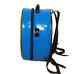 Photo5: NAHOK Backpack style 14inch Snare Drum Case with big snappie [Great Gatsby 2] Yellow / Blue {Waterproof, Temperature Adjustment & Shock Absorb} (5)