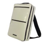 NAHOK W Case 2 Compart Backpack [Carlito 2/wf] for Flute Players Ivory {Waterproof, Temperature Adjustment & Shock Absorb}