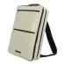 Photo1: NAHOK W Case 2 Compart Backpack [Carlito 2/wf] for Flute Players Ivory {Waterproof, Temperature Adjustment & Shock Absorb} (1)