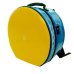 Photo1: NAHOK Backpack style 14inch Snare Drum Case with big snappie [Great Gatsby 2] Yellow / Blue {Waterproof, Temperature Adjustment & Shock Absorb} (1)