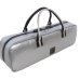 Photo6: For B&C foot, NAHOK Flute & Piccolo Case Bag [Grand Master3/wf] Silver / Chocolate & Silver Handle {Waterproof, Temperature Adjustment & Shock Absorb} (6)