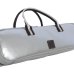 Photo1: For B&C foot, NAHOK Flute & Piccolo Case Bag [Grand Master3/wf] Silver / Chocolate & Silver Handle {Waterproof, Temperature Adjustment & Shock Absorb} (1)