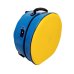 Photo3: NAHOK Backpack style 14inch Snare Drum Case with big snappie [Great Gatsby 2] Yellow / Blue {Waterproof, Temperature Adjustment & Shock Absorb} (3)