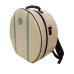 Photo10: NAHOK Backpack style 14inch Snare Drum Case with big snappie [Great Gatsby 2] Ivory / Peacock Green {Waterproof, Temperature Adjustment & Shock Absorb} (10)