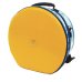 Photo2: NAHOK Backpack style 14inch Snare Drum Case with big snappie [Great Gatsby 2] Yellow / Blue {Waterproof, Temperature Adjustment & Shock Absorb} (2)