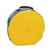 Photo4: NAHOK Backpack style 14inch Snare Drum Case with big snappie [Great Gatsby 2] Yellow / Blue {Waterproof, Temperature Adjustment & Shock Absorb}