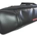 Photo2: NAHOK Alto Flute Case Guard C Foot [Krysar/wf] Matte Black / Red Leather Emblem {Waterproof, Temperature Adjustment & Shock Absorb} (2)