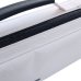 Photo6: NAHOK Alto Flute Case Guard C Foot [Krysar/wf] White / Black Leather Emblem {Waterproof, Temperature Adjustment & Shock Absorb} (6)