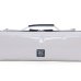 Photo4: NAHOK Alto Flute Case Guard C Foot [Krysar/wf] White / Black Leather Emblem {Waterproof, Temperature Adjustment & Shock Absorb} (4)