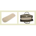 Other Photos2: For B&C foot, NAHOK Flute & Piccolo Case Bag [Grand Master3/wf] White / Choco & Silver Handle {Waterproof, Temperature Adjustment & Shock Absorb}