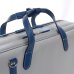 Photo7: NAHOK Briefcase for Flute, Oboe, Clarinet [Deniro/wf] Matte Light Grey / Navy Blue {Waterproof, Temperature Adjustment & Shock Absorb} (7)