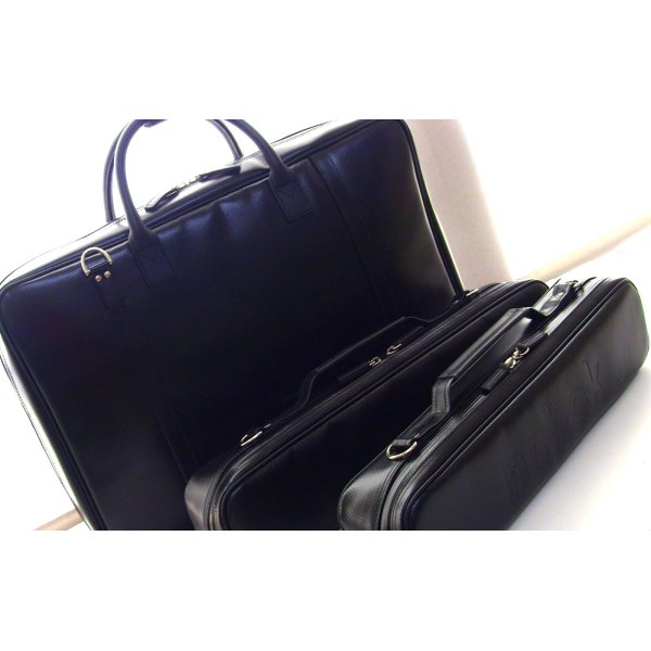 Photo4: NAHOK W Case [Gabriel/wf] for Flute players,Matte Black {Waterproof, Temperature Adjustment & Humidity Regulation,  Shock Protection} 