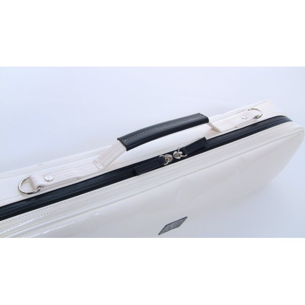 Photo4: NAHOK Woodwind Flute B Hand made, special order- White / black  {Waterproof, Temperature Adjustment & Shock Absorb}