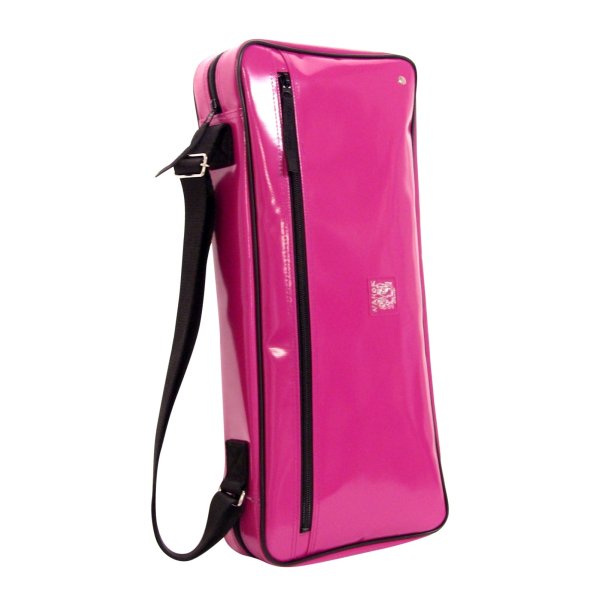 Photo1: NAHOK Drum Stick Case Bag [Drum Line4] Fuchsia Pink {Waterproof}