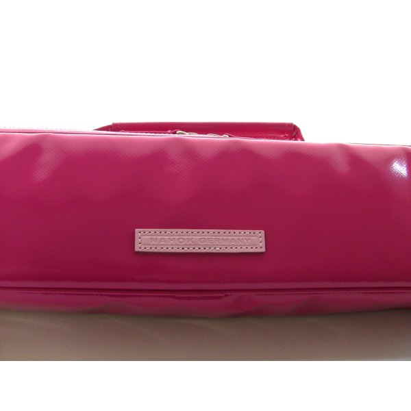 Photo6: NAHOK Flute Case Bag B Foot [Amadeus/wf] Fuchsia Pink {Waterproof, Temperature Adjustment & Shock Absorb}