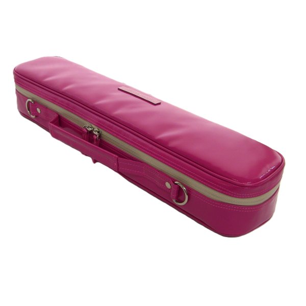 Photo5: NAHOK Flute Case Bag B Foot [Amadeus/wf] Fuchsia Pink {Waterproof, Temperature Adjustment & Shock Absorb}