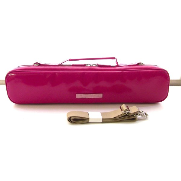 Photo4: NAHOK Flute Case Bag B Foot [Amadeus/wf] Fuchsia Pink {Waterproof, Temperature Adjustment & Shock Absorb}