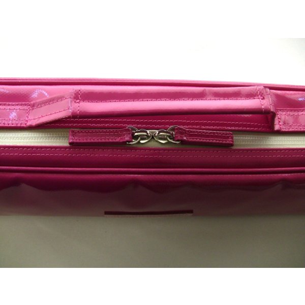 Photo7: NAHOK Flute Case Bag B Foot [Amadeus/wf] Fuchsia Pink {Waterproof, Temperature Adjustment & Shock Absorb}