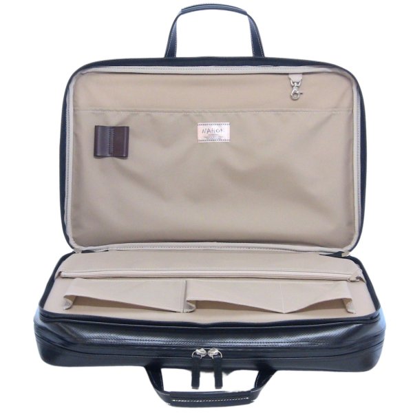 Photo8: NAHOK 2 Compartment Bag 43 for Clarinet  [Deniro 2/wf] Matte Black {Waterproof, Temperature Adjustment & Shock Absorb}