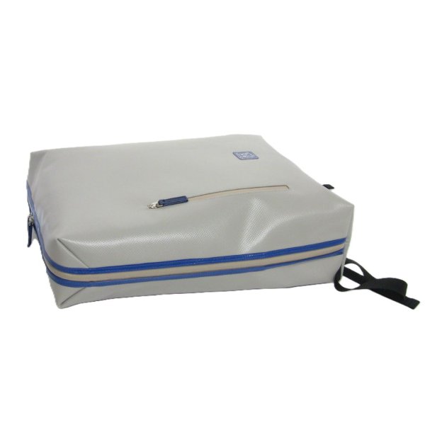 Photo4: Lightweight Backpack [Helden/wf] for Flute Players Matte Light Grey / Dark Blue