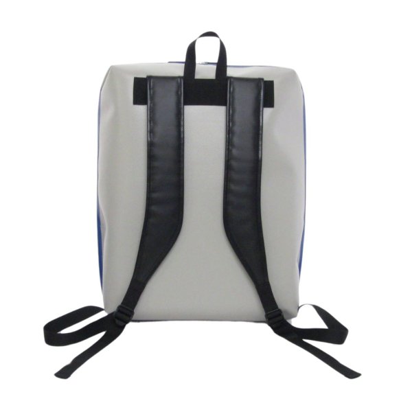 Photo7: Lightweight Backpack [Helden/wf] for Flute Players Matte Light Grey / Dark Blue