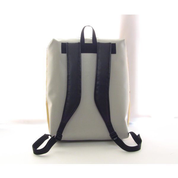Photo4: Lightweight Backpack [Helden/wf] Matte Light Grey / Yellow, Blue