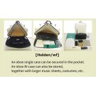 Other Photos1: Lightweight Backpack for Oboe [Helden/wf] Matte Light Grey / Grey, Dark Blue