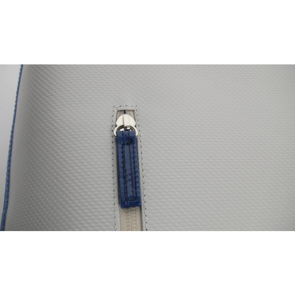 Photo3: Lightweight Backpack [Helden/wf] for Flute Players Matte Light Grey / Dark Blue