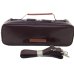 Photo5: NAHOK Piccolo Case Guard [Mancini2/wf]  Chocolate / Camel Genuine Leather Handle{Waterproof, Temperature Adjustment & Shock Absorb} (5)