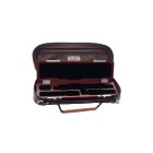 Other Photos1: NAHOK Piccolo Case Guard [Mancini2/wf]  Chocolate / Camel Genuine Leather Handle{Waterproof, Temperature Adjustment & Shock Absorb}