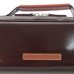 Photo2: NAHOK Piccolo Case Guard [Mancini2/wf]  Chocolate / Camel Genuine Leather Handle{Waterproof, Temperature Adjustment & Shock Absorb} (2)