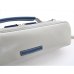 Photo3: NAHOK Piccolo Case Guard [Mancini2/wf]  Matte Light Gray / Deep Blue Genuine Leather Handle {Waterproof, Temperature Adjustment & Shock Absorb}