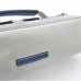 Photo3: NAHOK Piccolo Case Guard [Mancini2/wf]  Matte Light Gray / Deep Blue Genuine Leather Handle {Waterproof, Temperature Adjustment & Shock Absorb} (3)