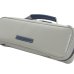 Photo1: NAHOK Piccolo Case Guard [Mancini2/wf]  Matte Light Gray / Deep Blue Genuine Leather Handle {Waterproof, Temperature Adjustment & Shock Absorb} (1)