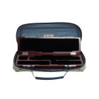 Other Photos1: NAHOK Piccolo Case Guard [Mancini2/wf]  Matte Light Gray / Deep Blue Genuine Leather Handle {Waterproof, Temperature Adjustment & Shock Absorb}