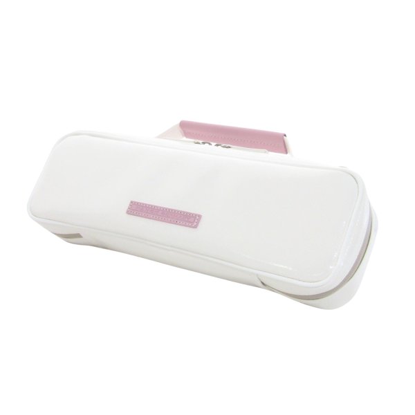 Photo1: NAHOK Piccolo Case Guard [Mancini2/wf]  Off White special coating / Pink Genuine Leather Handle & Emblem {Waterproof, Temperature Adjustment & Shock Absorb}