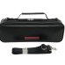 Photo5: NAHOK Piccolo Case Guard [Mancini2/wf]  Black / Black Genuine Leather Handle *Red name{Waterproof, Temperature Adjustment & Shock Absorb} (5)