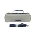 Photo5: NAHOK Piccolo Case Guard [Mancini2/wf]  Matte Light Gray / Deep Blue Genuine Leather Handle {Waterproof, Temperature Adjustment & Shock Absorb}