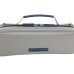 Photo4: NAHOK Piccolo Case Guard [Mancini2/wf]  Matte Light Gray / Deep Blue Genuine Leather Handle {Waterproof, Temperature Adjustment & Shock Absorb} (4)