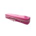 Photo3: NAHOK Flute Case Bag B Foot [Amadeus/wf] Fuchsia Pink / Pink Genuine Leather Handle {Waterproof, Temperature Adjustment & Shock Absorb}