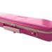 Photo3: NAHOK Flute Case Bag B Foot [Amadeus/wf] Fuchsia Pink / Pink Genuine Leather Handle {Waterproof, Temperature Adjustment & Shock Absorb} (3)