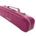 Photo5: NAHOK Flute Case Bag B Foot [Amadeus/wf] Fuchsia Pink / Pink Genuine Leather Handle {Waterproof, Temperature Adjustment & Shock Absorb} (5)