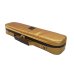 Photo6: NAHOK Flute Case Bag C Foot [Amadeus/wf] Gold / Chocolate Genuine Leather Handle & Emblem {Waterproof, Temperature Adjustment & Shock Absorb} (6)